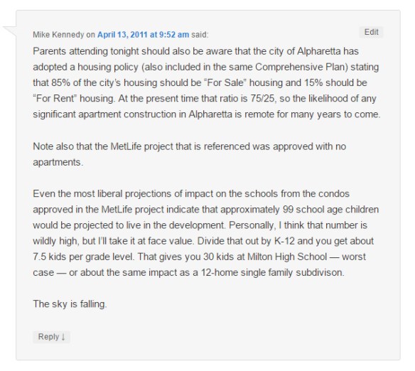 Kennedy Blog Comment