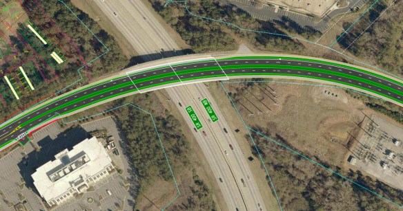 GA 400 Flex Lanes on Kimball Bridge Rd