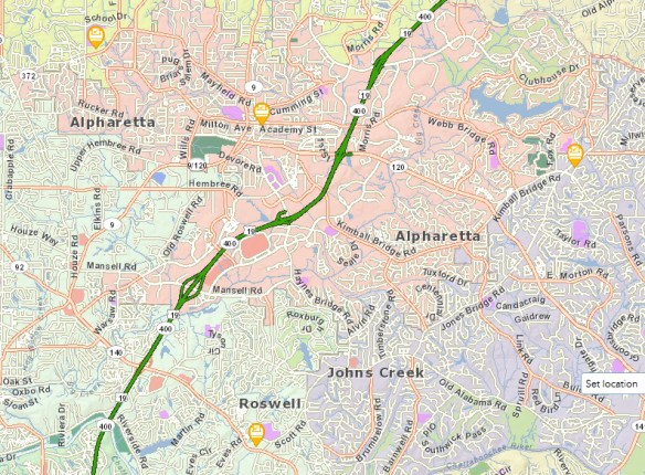 November 7 2017 early voting map